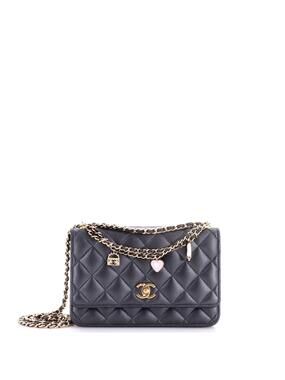 Chanel Flap Bag Charms Strap Wallet On #321037C48B